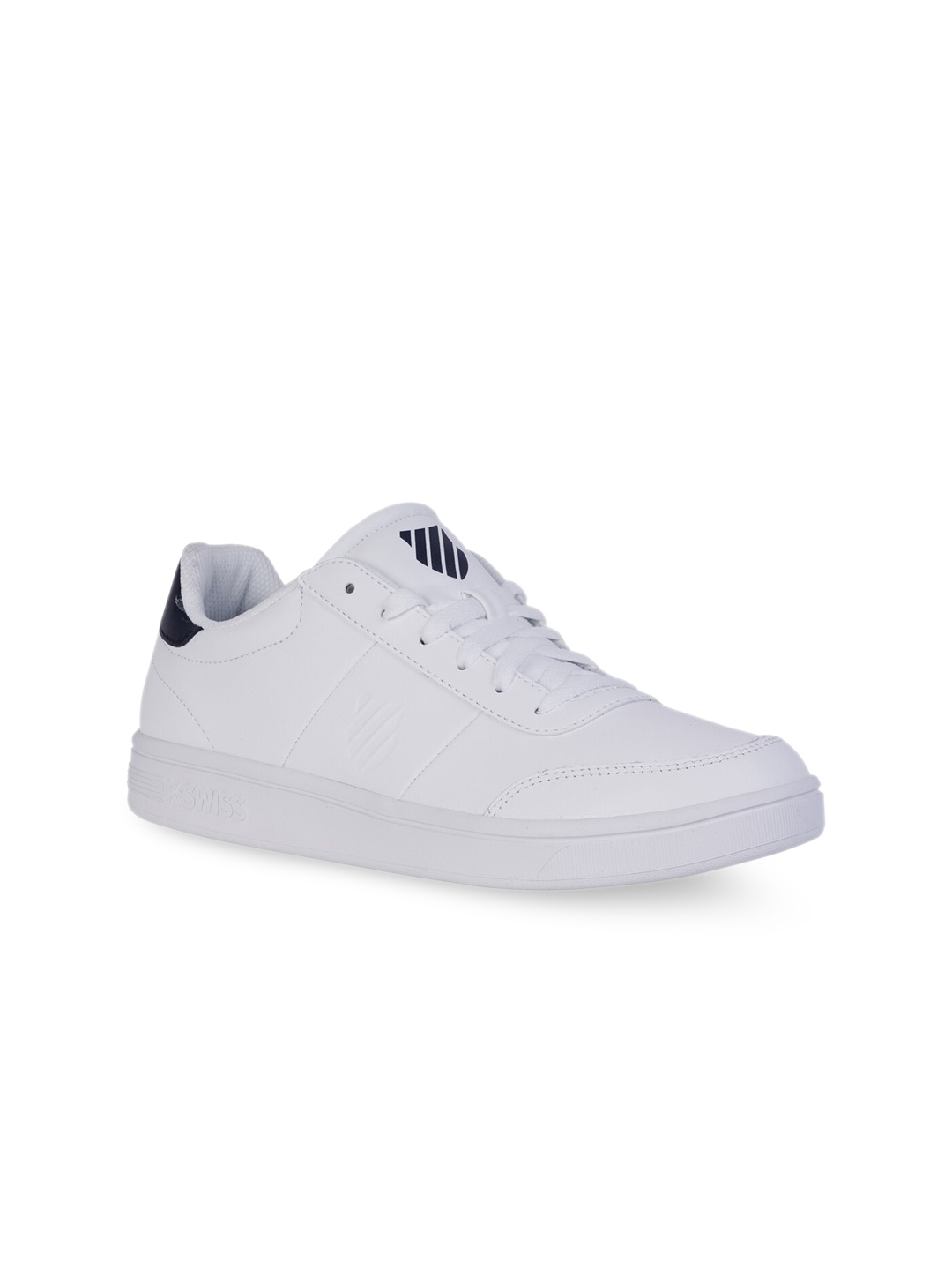 

K-SWISS Women White Solid Sneakers