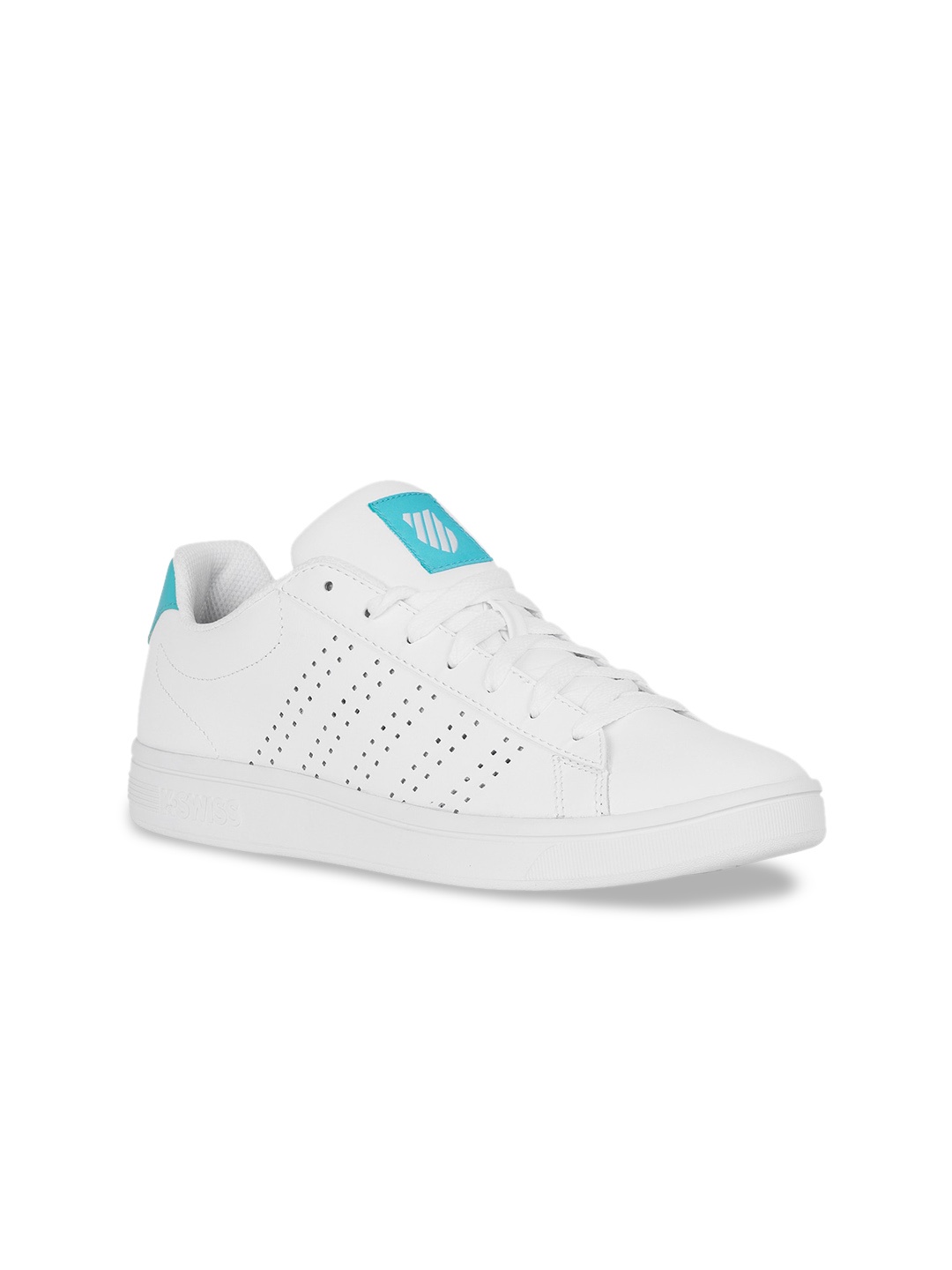 

K-SWISS Women White High-Top Sneakers