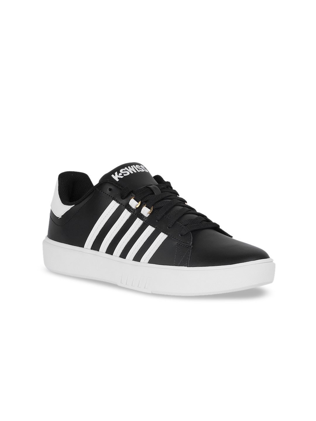 

K-SWISS Women Black Striped Sneakers