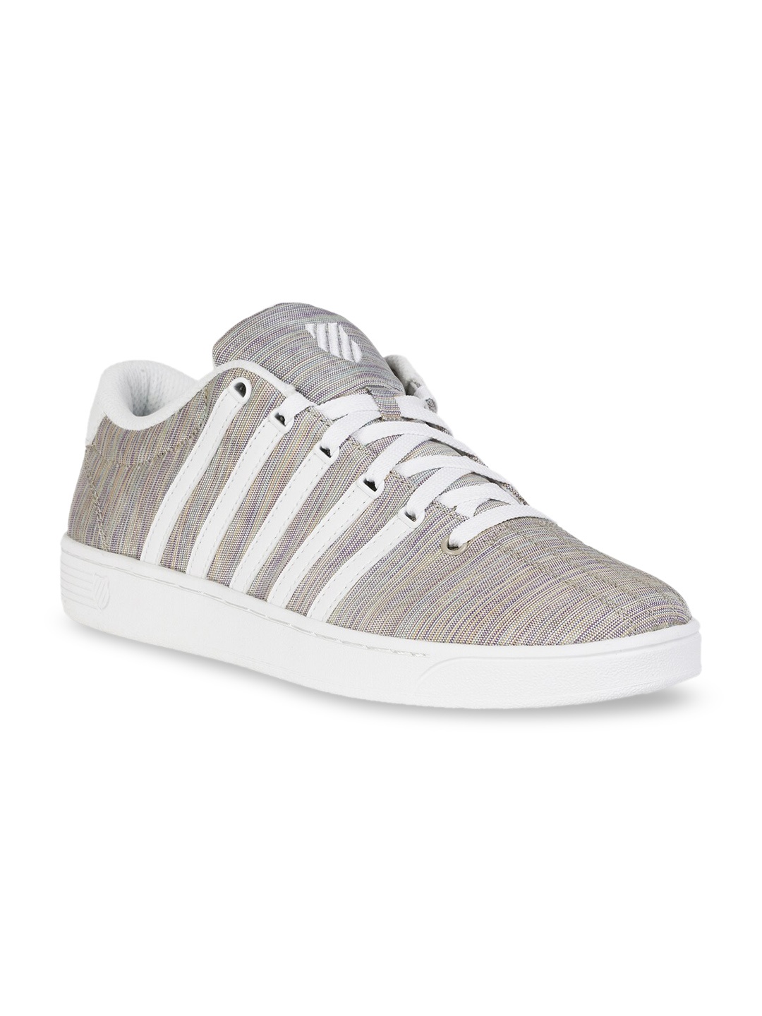 

K-SWISS Women Grey Woven Design Sneakers