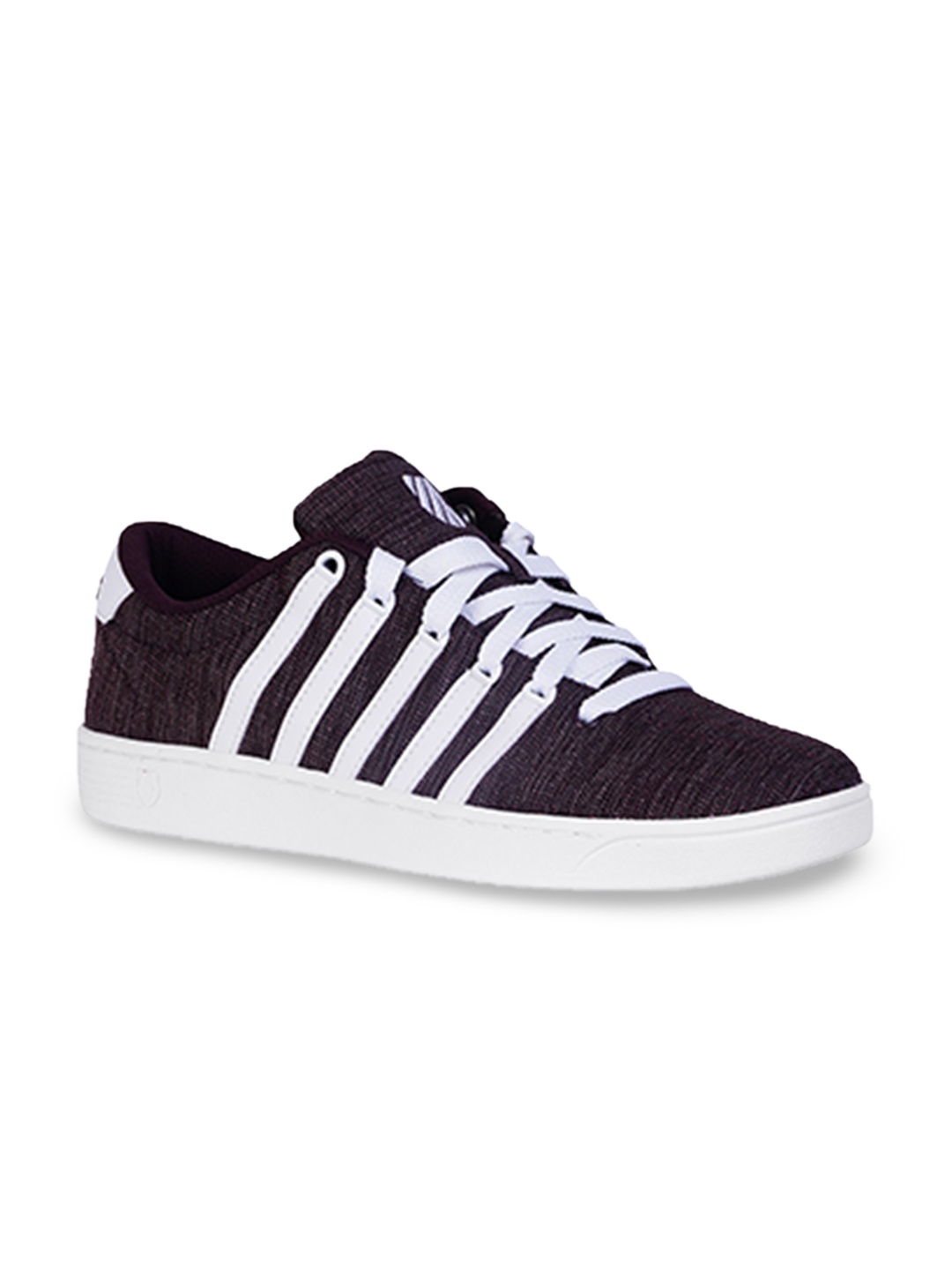 

K-SWISS Men Burgundy Woven Design Sneaker Casual Shoes