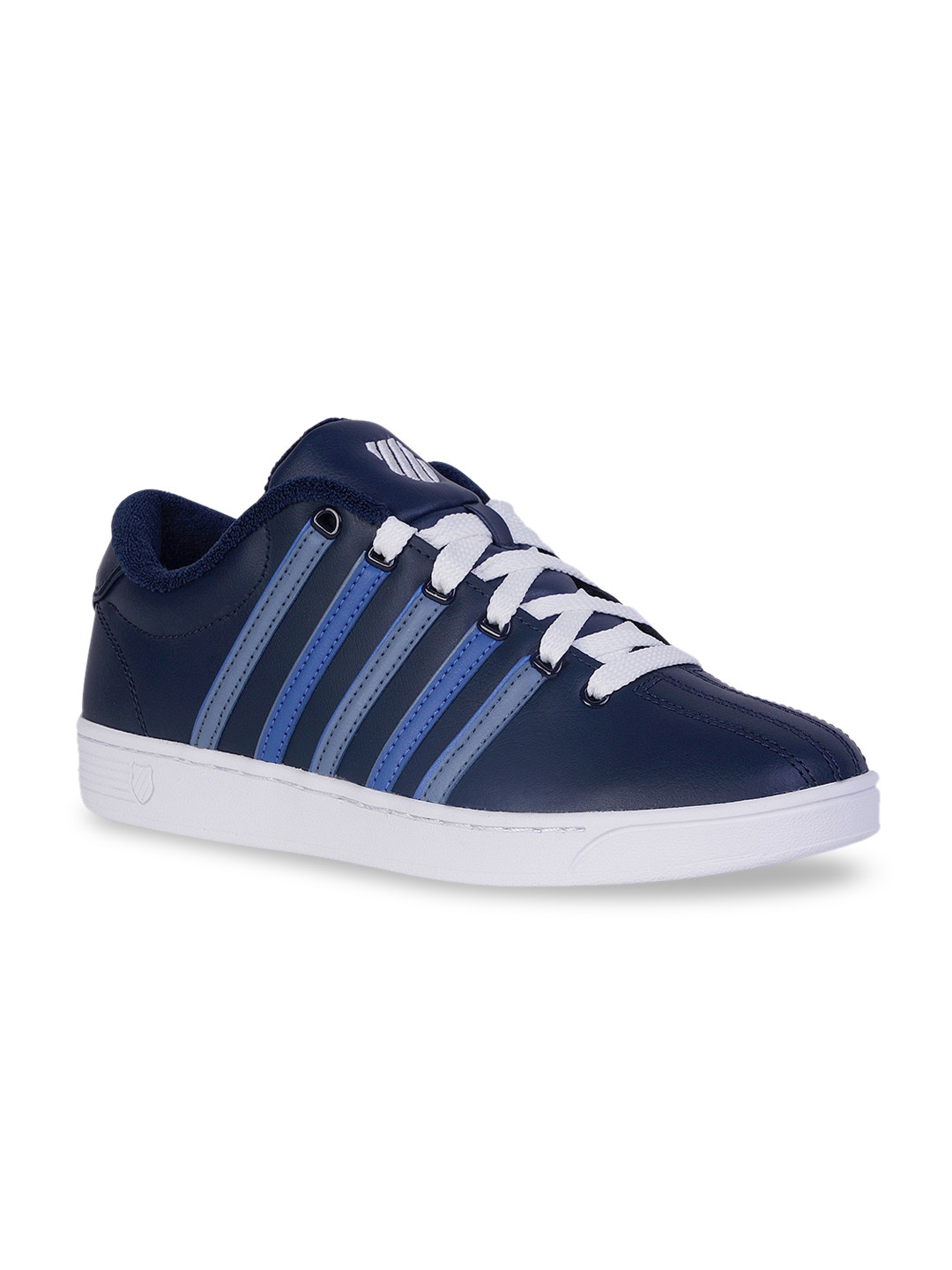 

K-SWISS Men Navy Blue Striped Sneakers