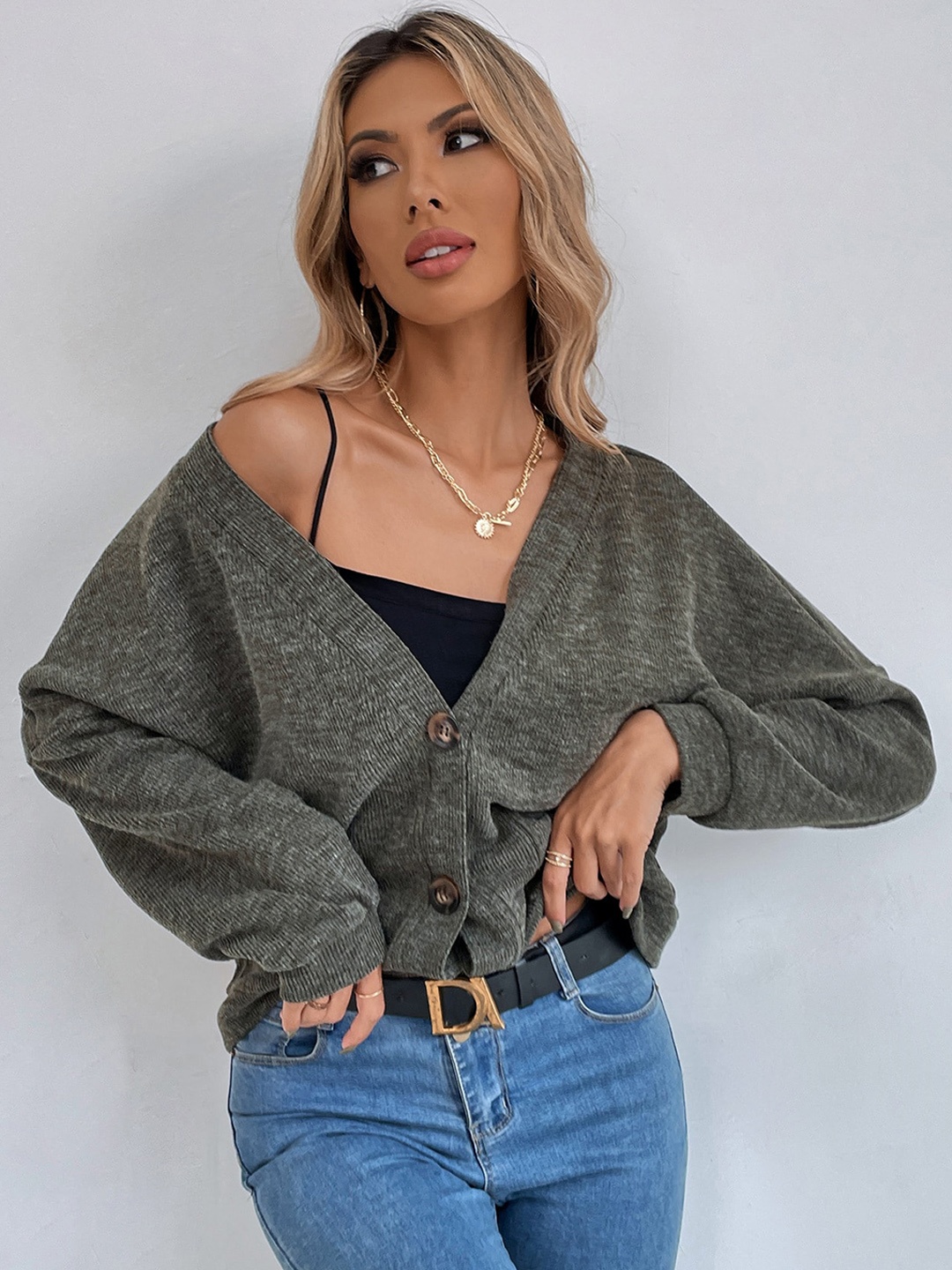 

BoStreet Women Grey Tailored Jacket