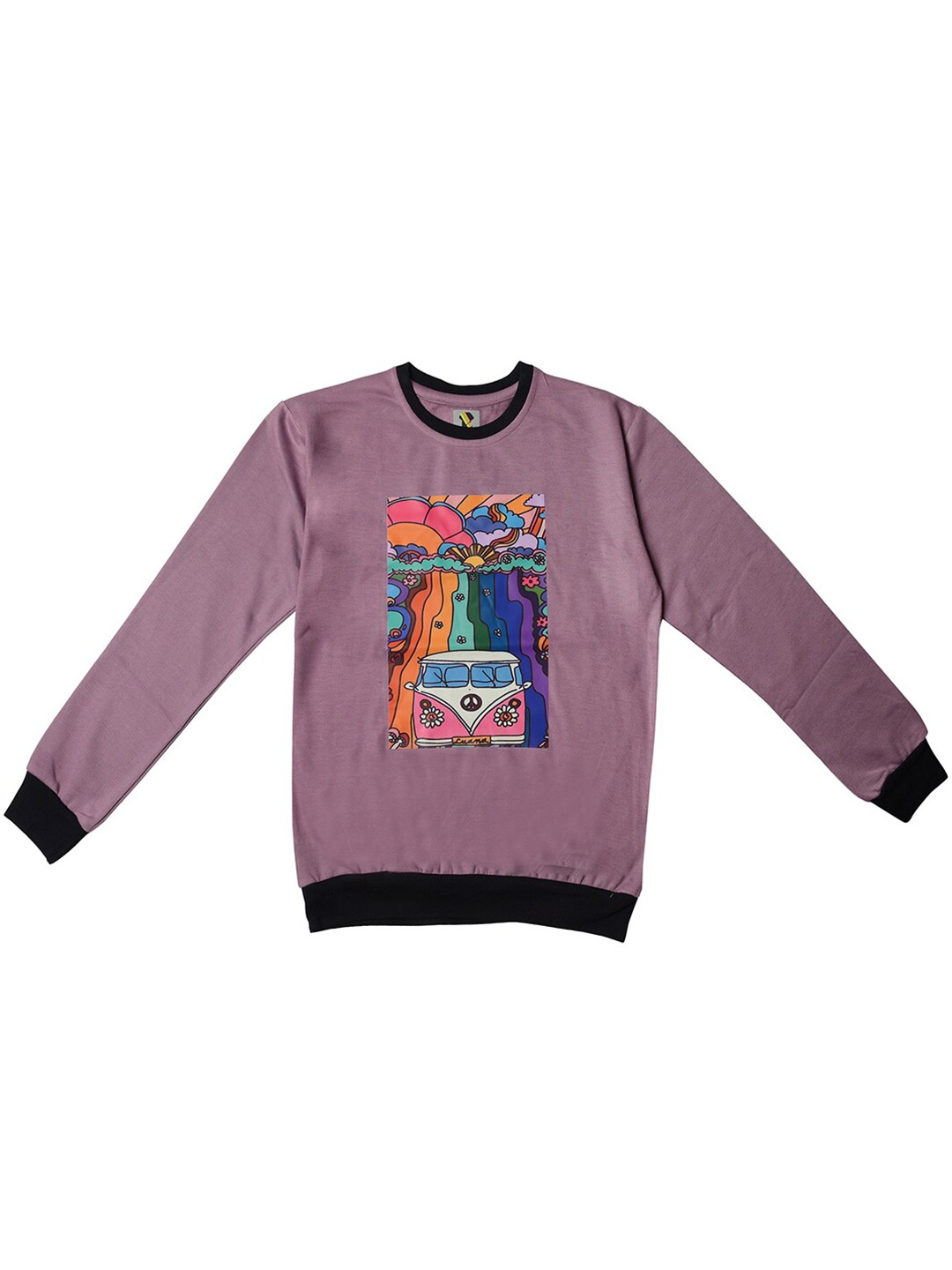 

TINY HUG Kids Pack Of 2 Fluorescent Green Printed Sweatshirt