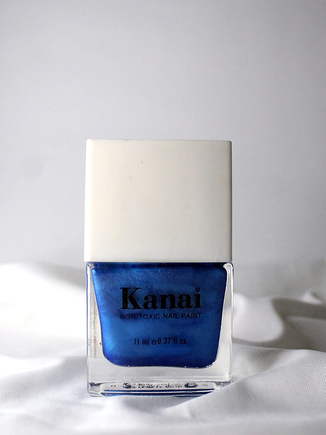 

Kanai 12-Free Formula Non Toxic Nail Paint - Deep Metallic Blue 11ml