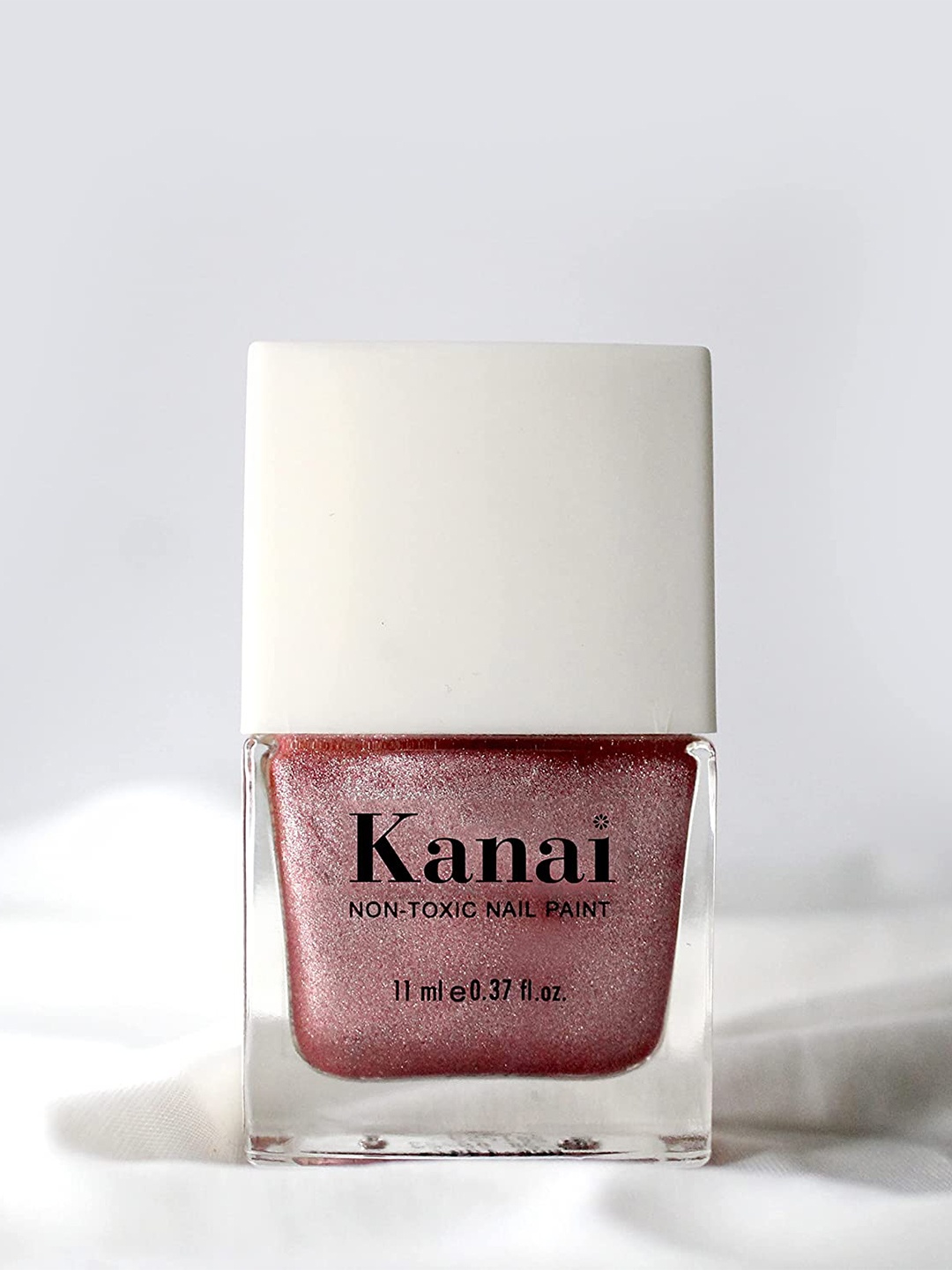 

Kanai 12-Free Formula Non Toxic Nail Paint - Pink Sugar Granules 11ml