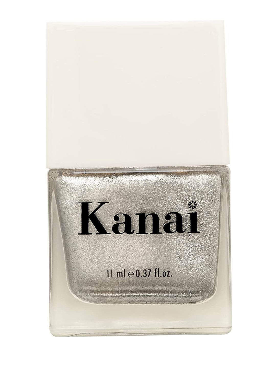 

Kanai 12-Free Formula Non Toxic Quick Drying Nail Paint - Silver 11ml