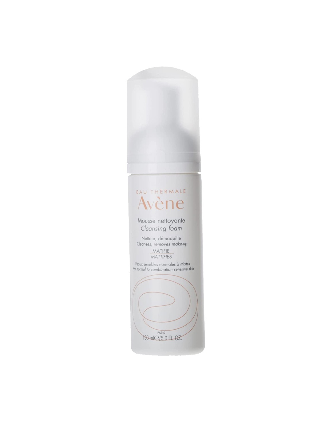 

Avene Mousse Nettoyante Cleansing Foam 150 ml, White