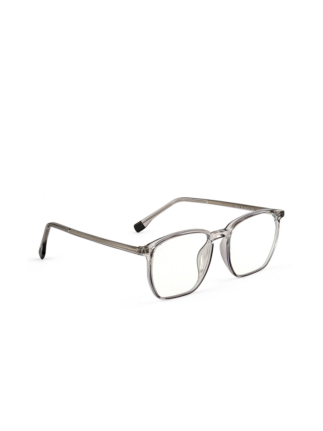 

ROYAL SON Unisex Grey Full Rim Square Frame SF0027-C2