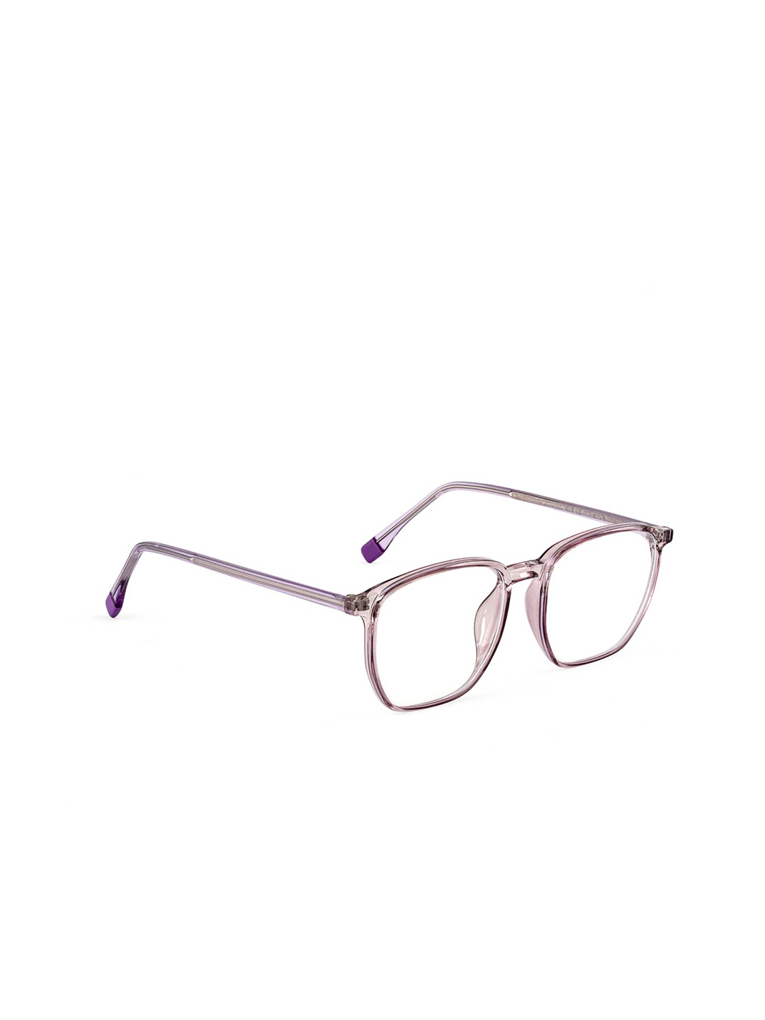 

ROYAL SON Unisex Purple Full Rim Square Frames SF0027-C5
