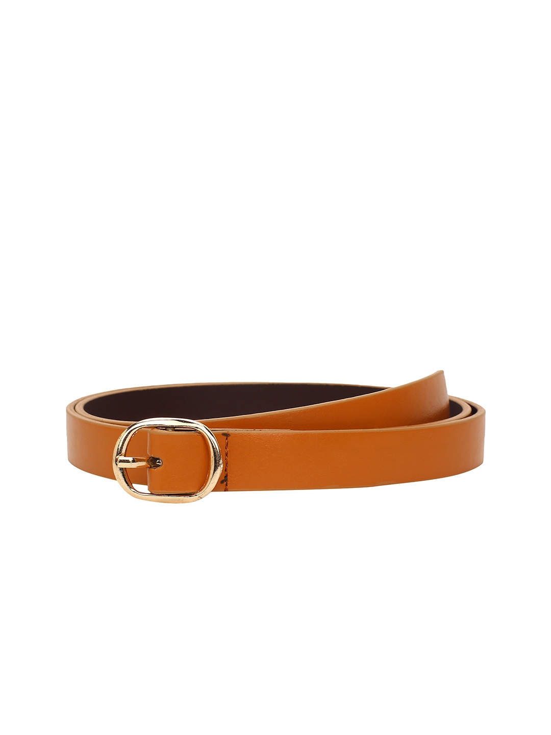 

max Women Tan PU Formal Belt