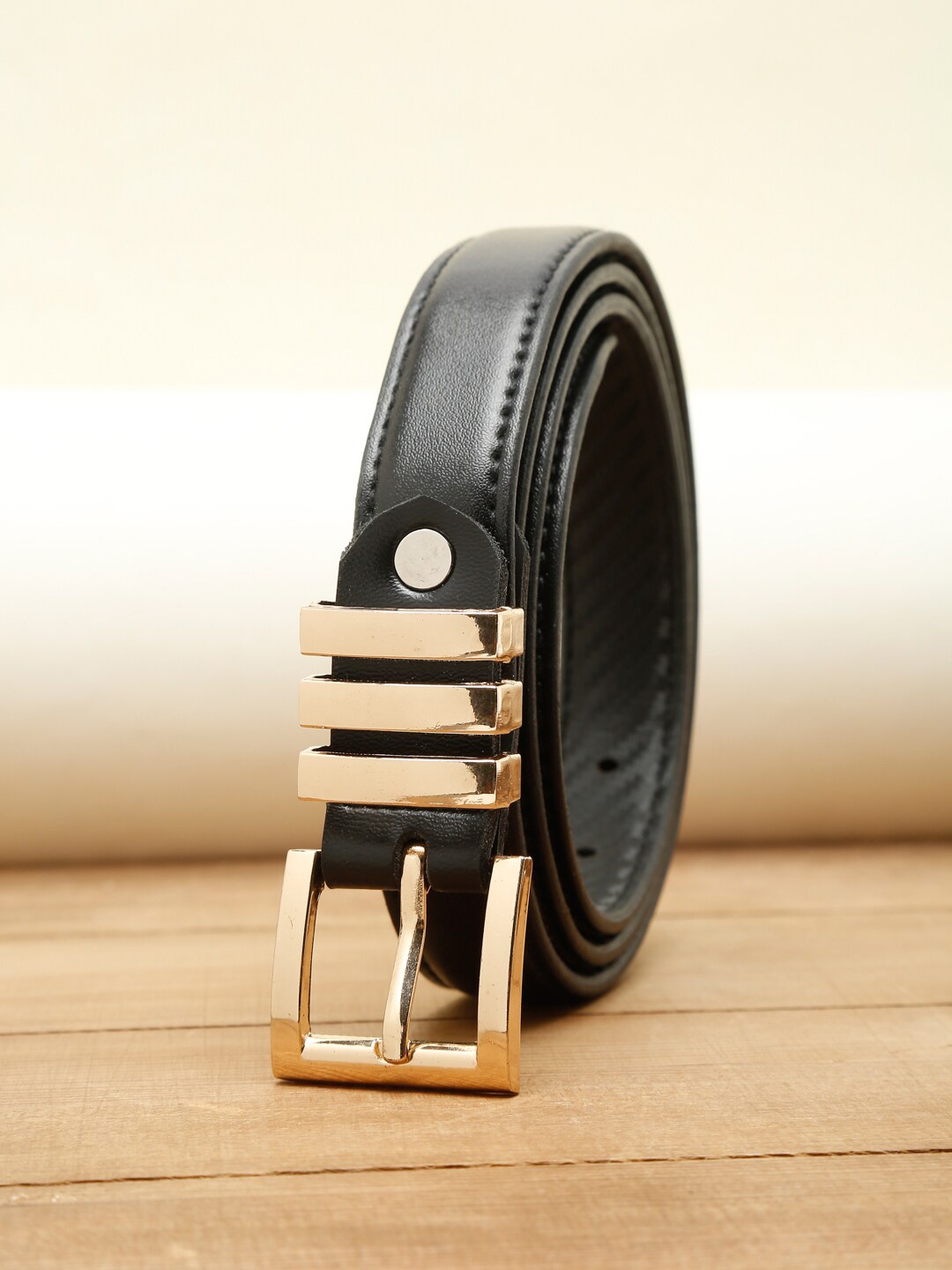 

Apsis Women Black Solid Belt