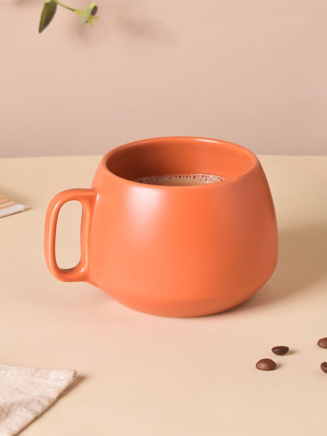 

Nestasia Brown Round Matte Ceramic Cup 350 ml