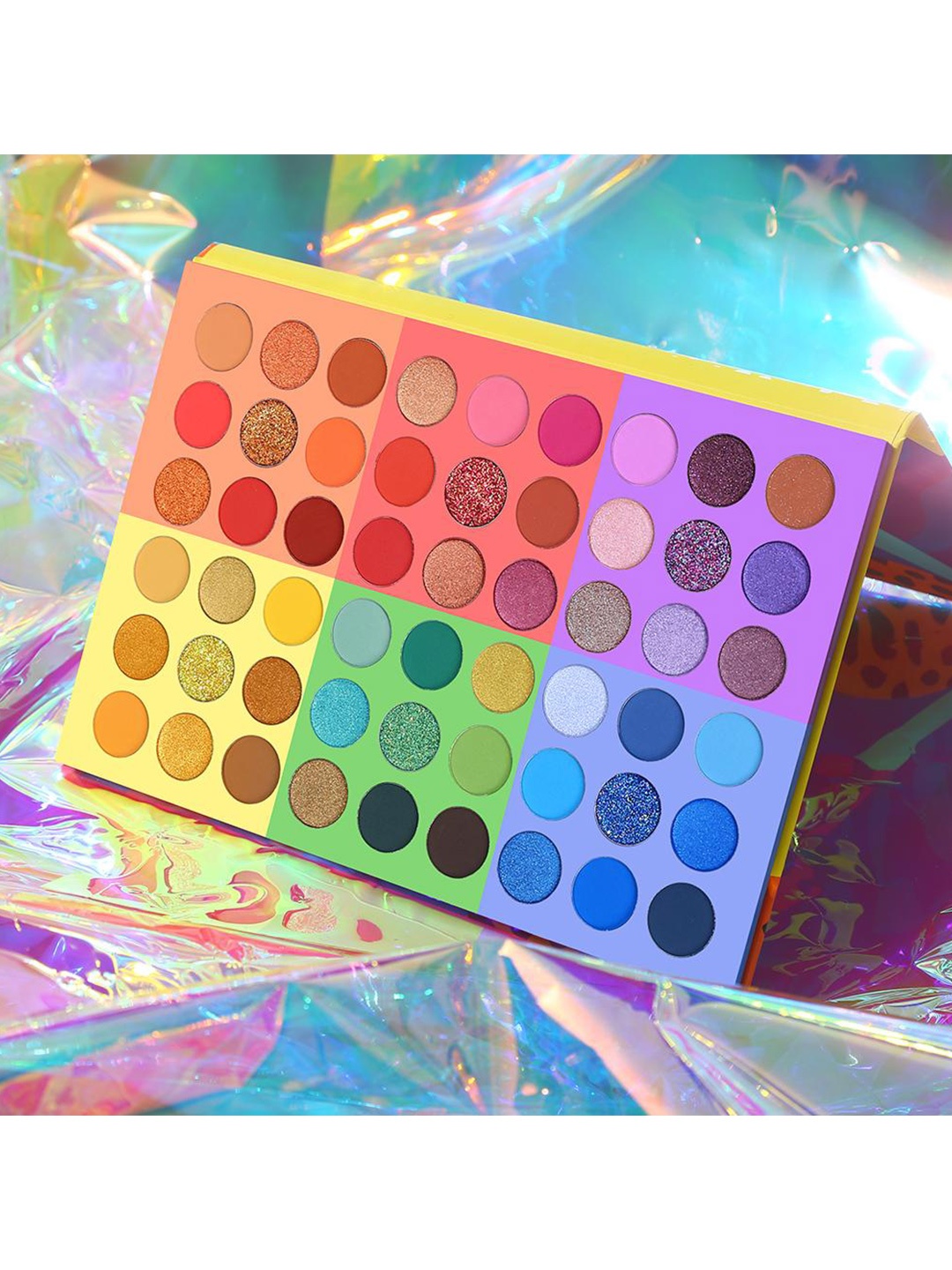 

UCANBE 54 Colors Splashy Candies High-Pigmented Waterproof Eyeshadow Palette, Multi