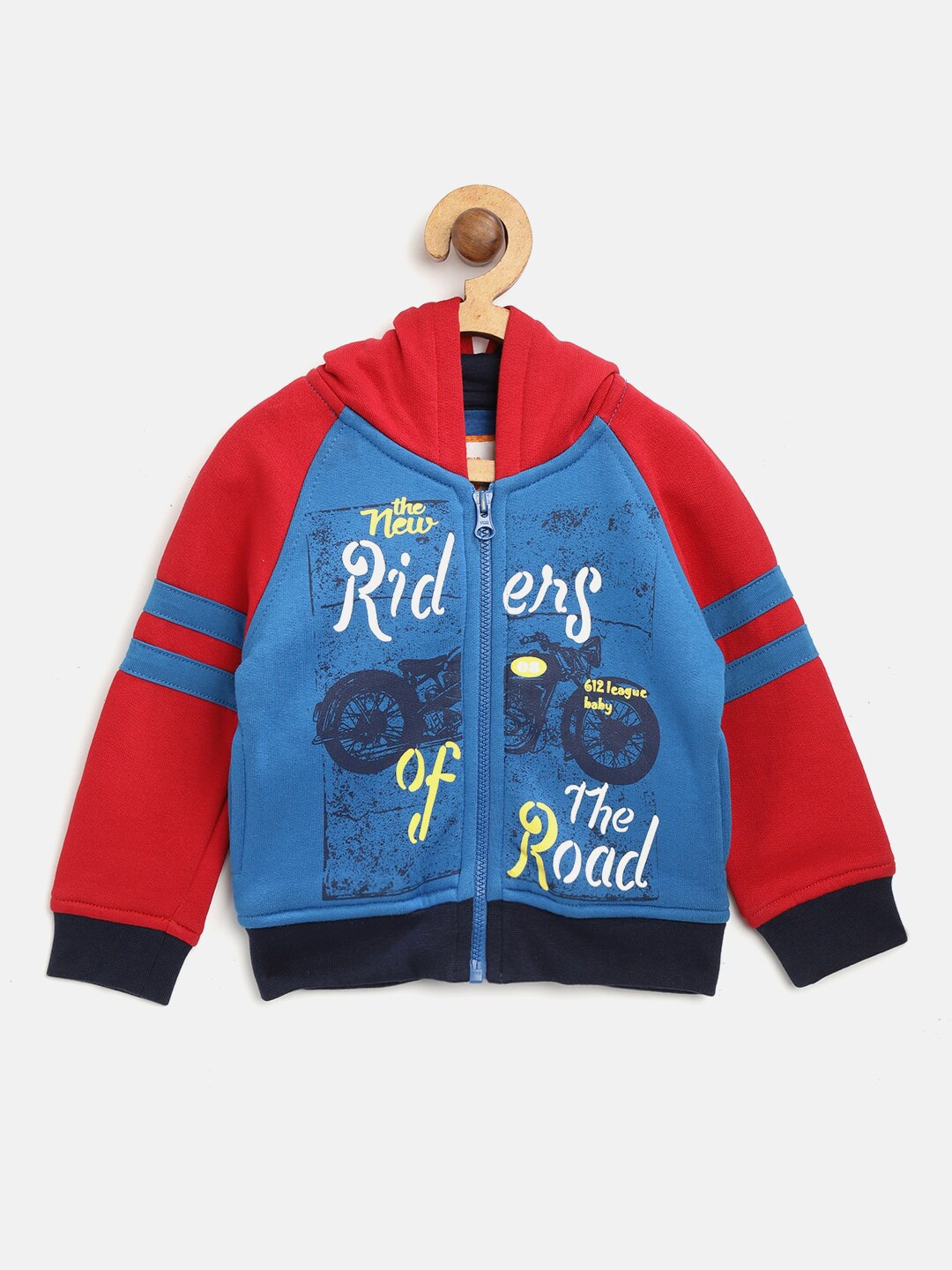 

612League Boys Blue Printed Sweatshirt
