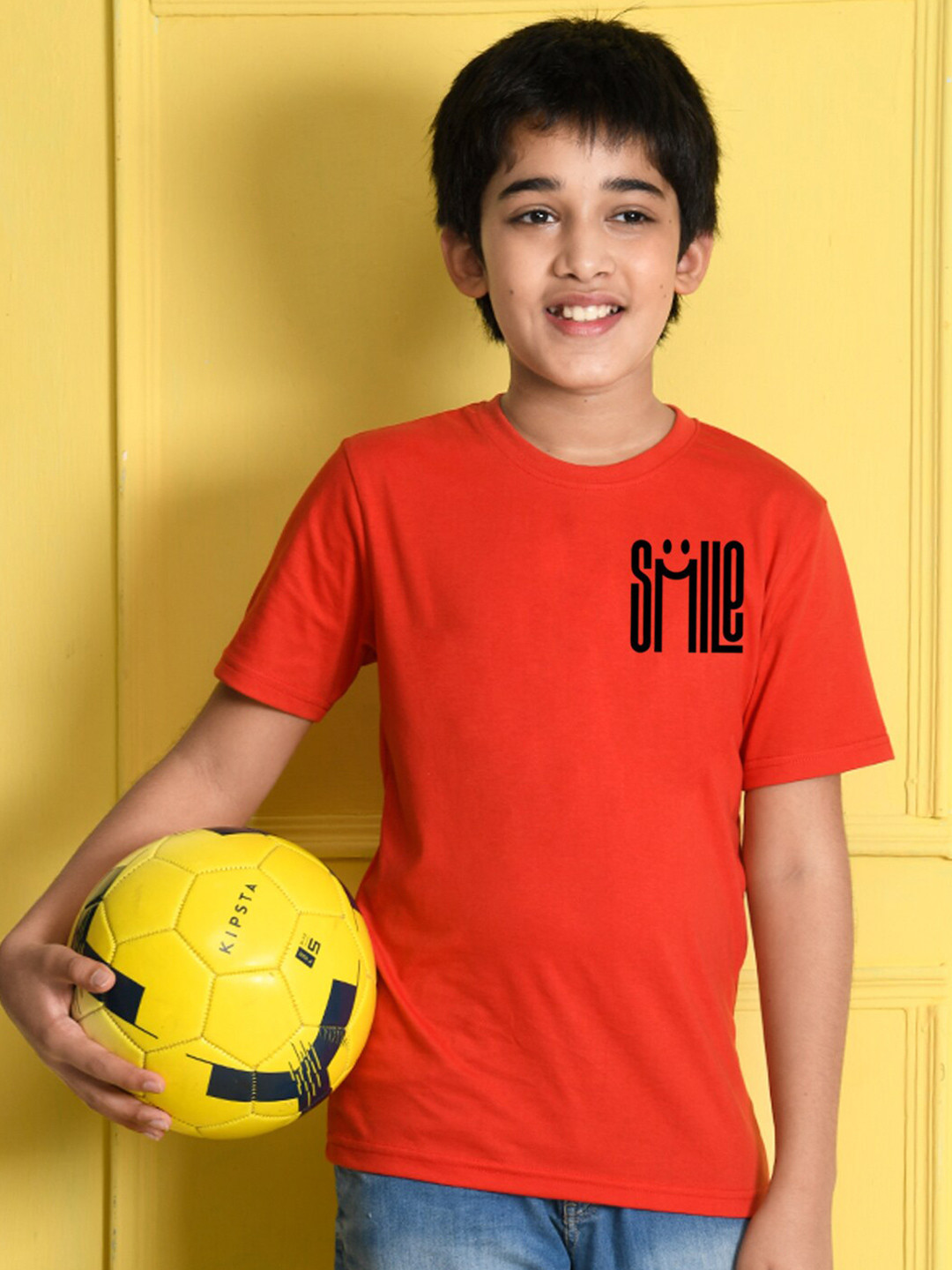

NUSYL Boys Orange T-shirt
