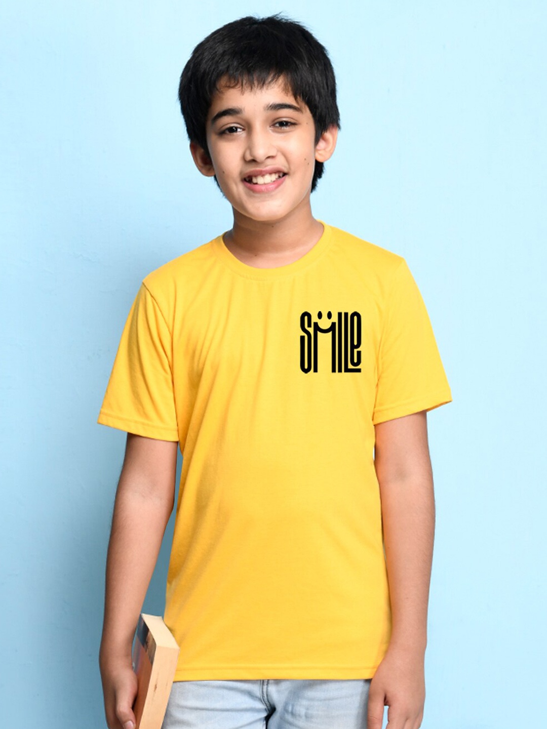 

NUSYL Boys Yellow T-shirt