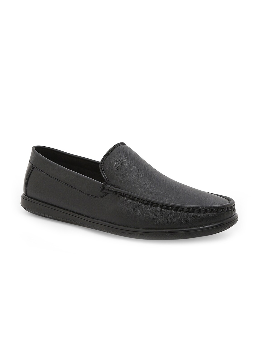 

Buckaroo Men Black Leather Slip-On Sneakers