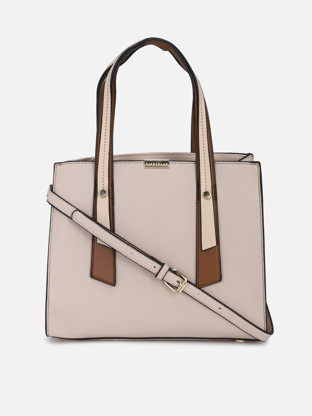 

Van Heusen Woman Beige Swagger Handheld Bag