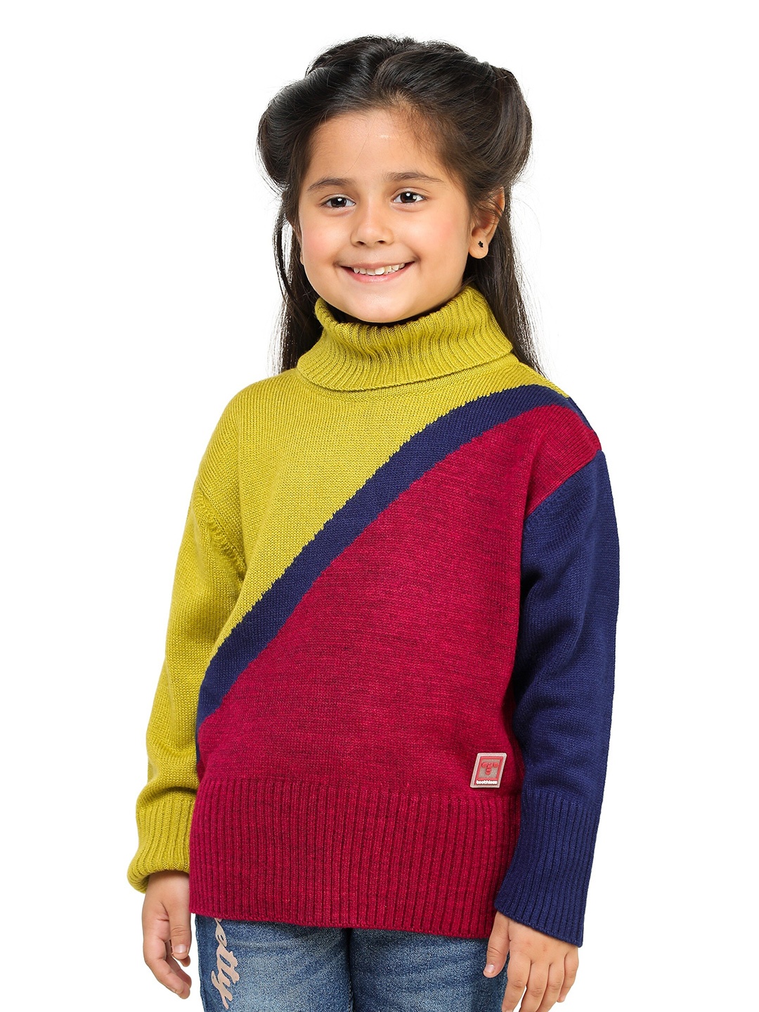 

toothless Girls Fuchsia Pullover Sweater