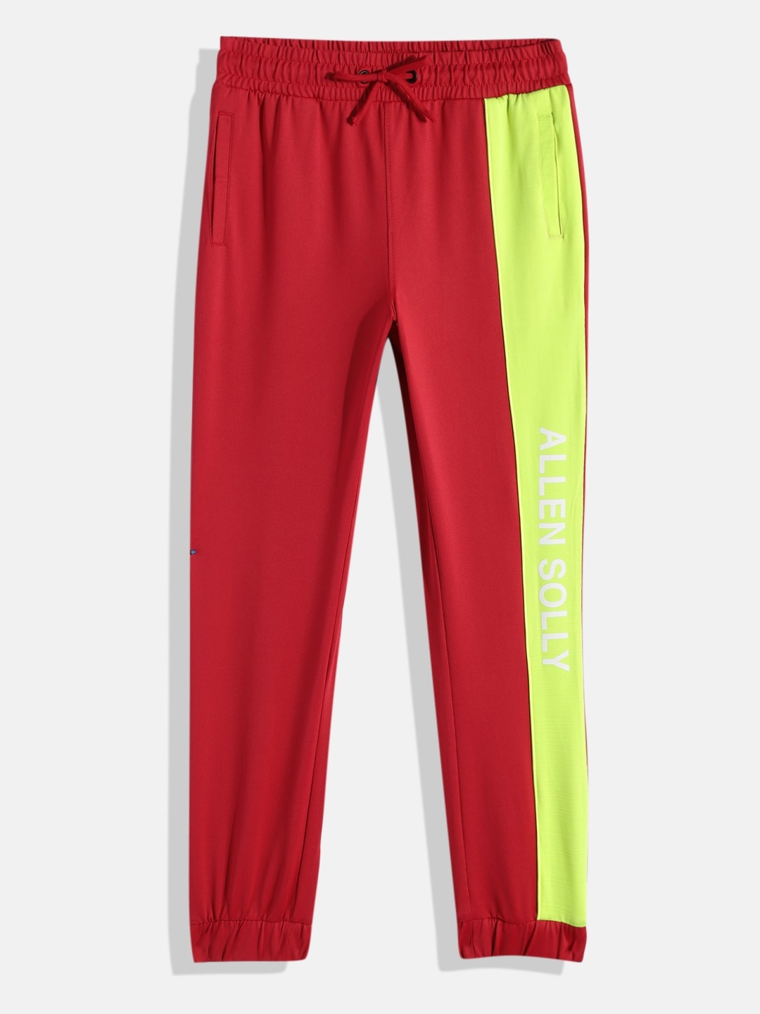 

Allen Solly Junior Boys Red Striped Joggers