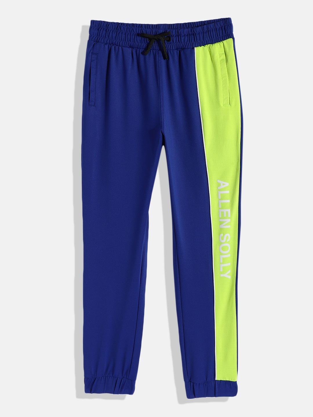 

Allen Solly Junior Boys Blue Striped Joggers