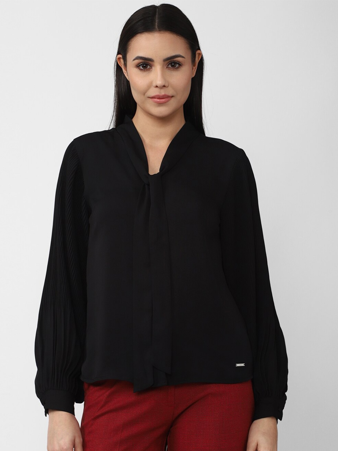 

Van Heusen Woman Formal Shirt, Black