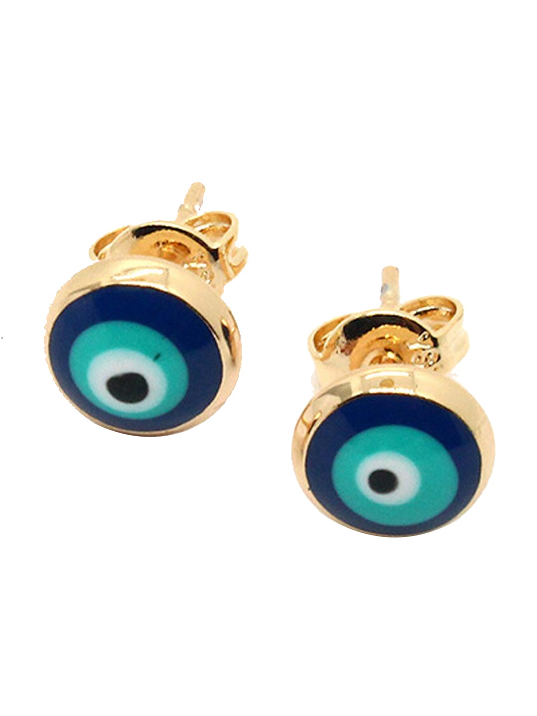 

Young & Forever Blue Circular Studs Earrings