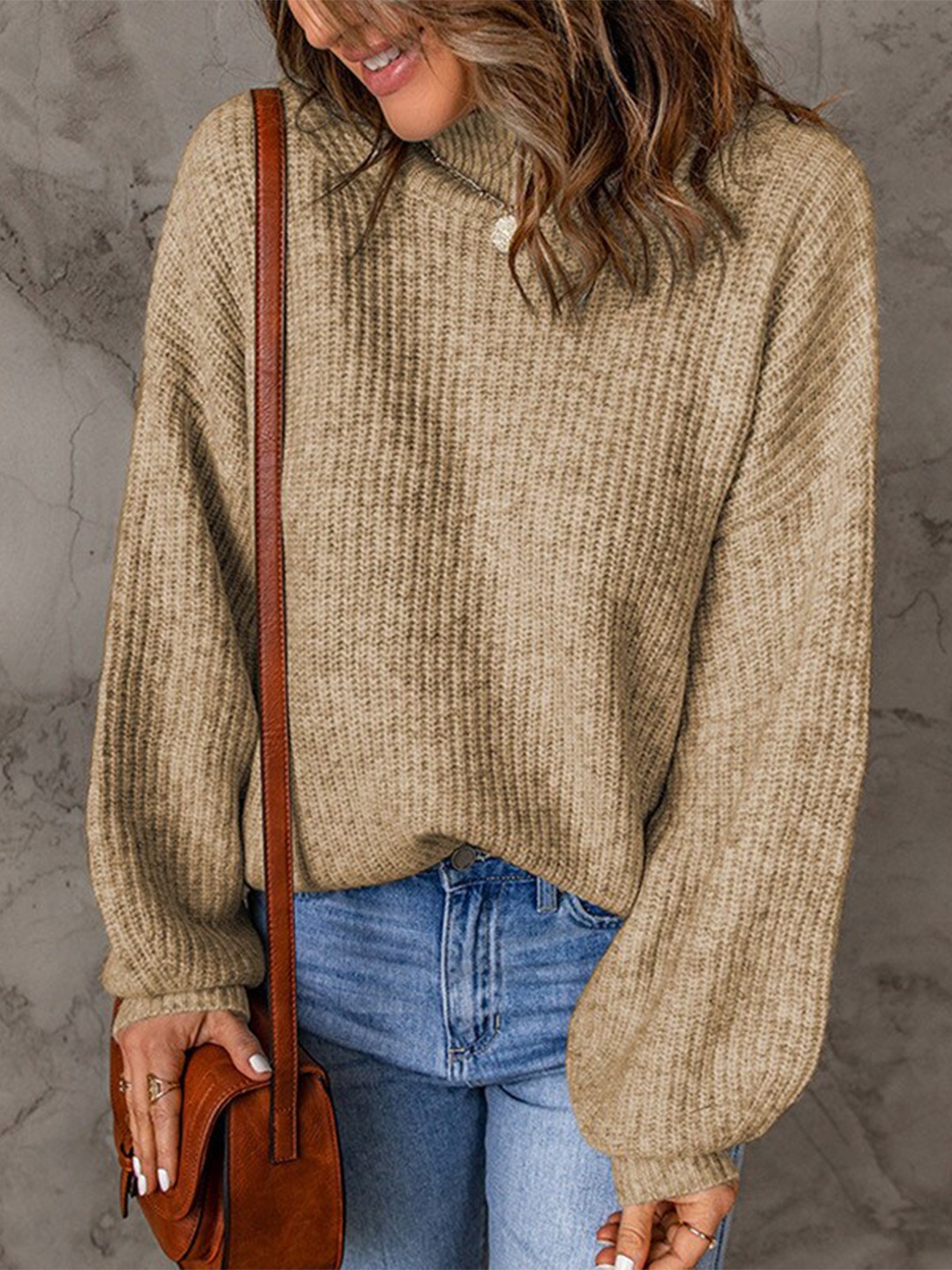 

StyleCast Women Khaki Pullover