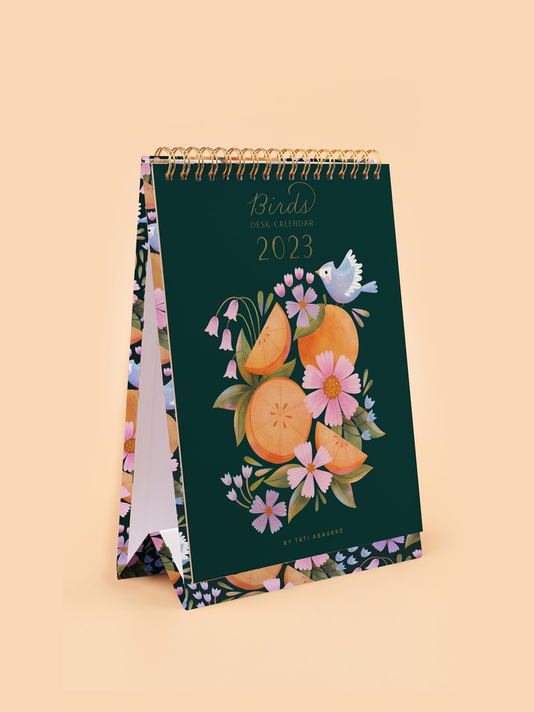 

happywagon Grren & Cream-Coloured Printed Calendar, Black
