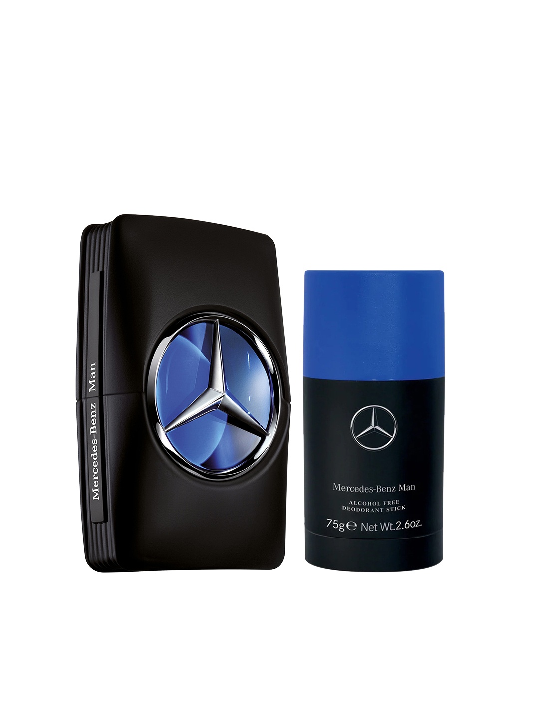 

Mercedes Benz Men Eau de Toilette 100 ml & Deodorant Stick 75ml, Transparent