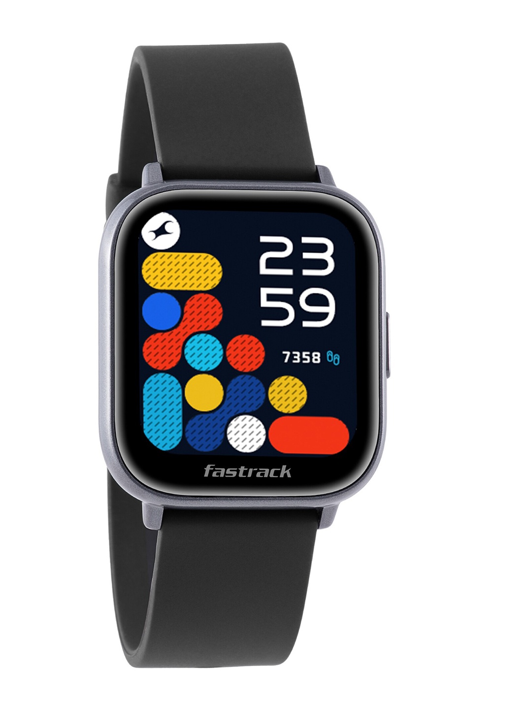 

Fastrack Black Solid Reflex Vybe Smart Watches