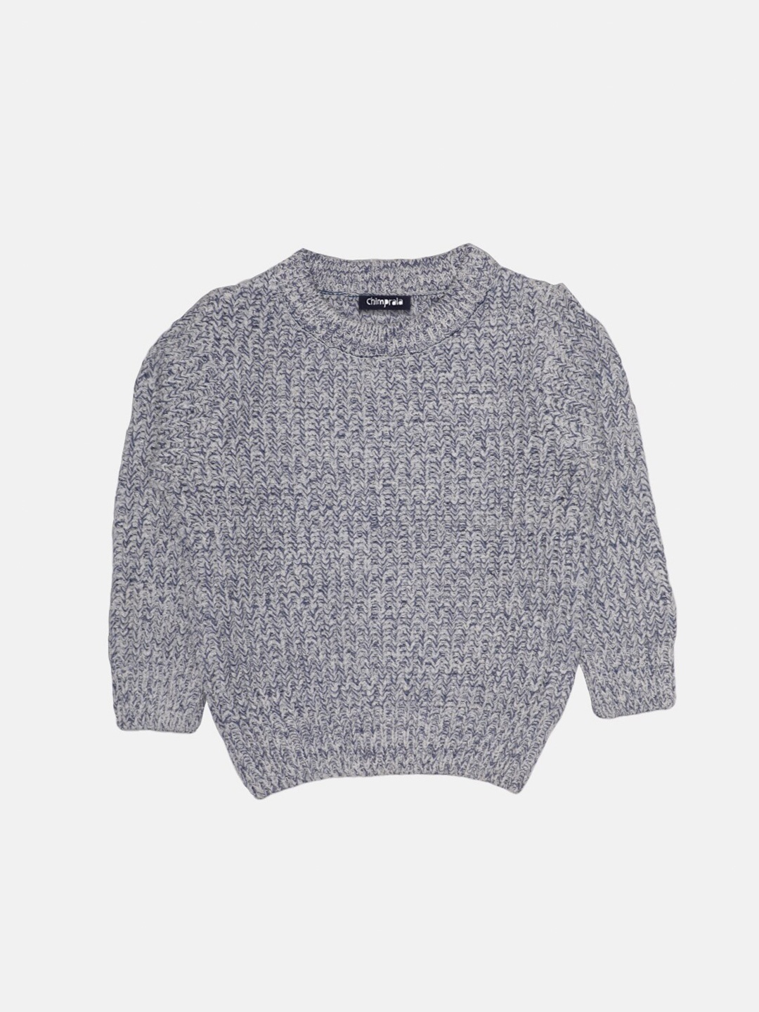 

CHIMPRALA Boys Grey Pullover