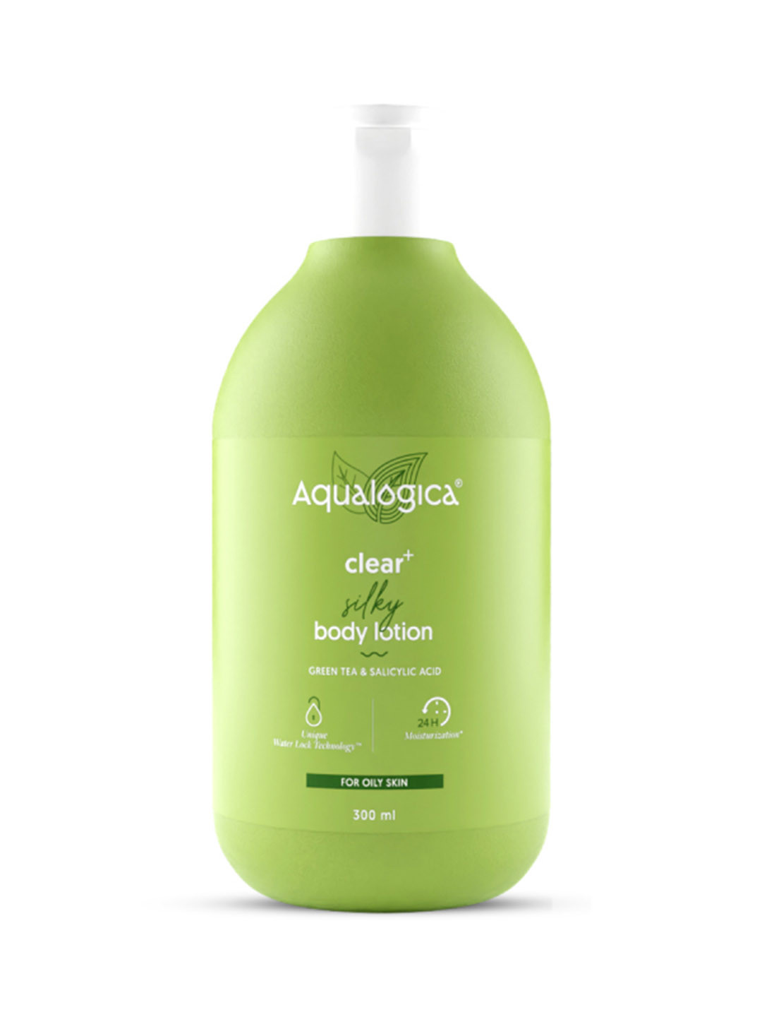 

Aqualogica Clear Plus Silky Oily Skin Body Lotion with Green Tea & Salicylic Acid 300 ml