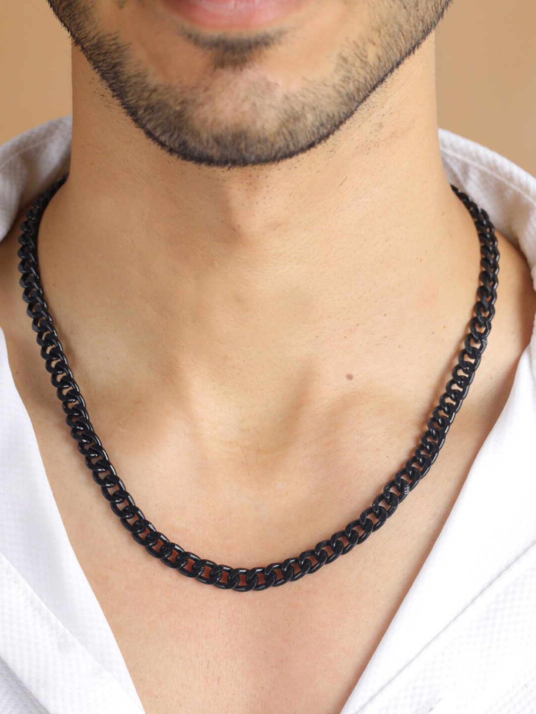 

Priyaasi Men Black Necklace