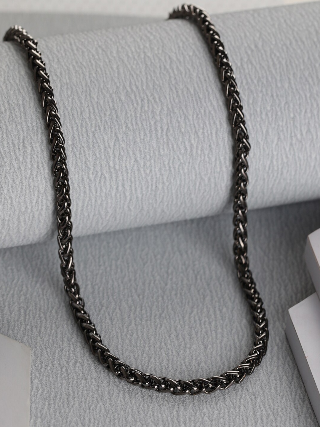 

Priyaasi Men Black Gunmetal-Plated Chain