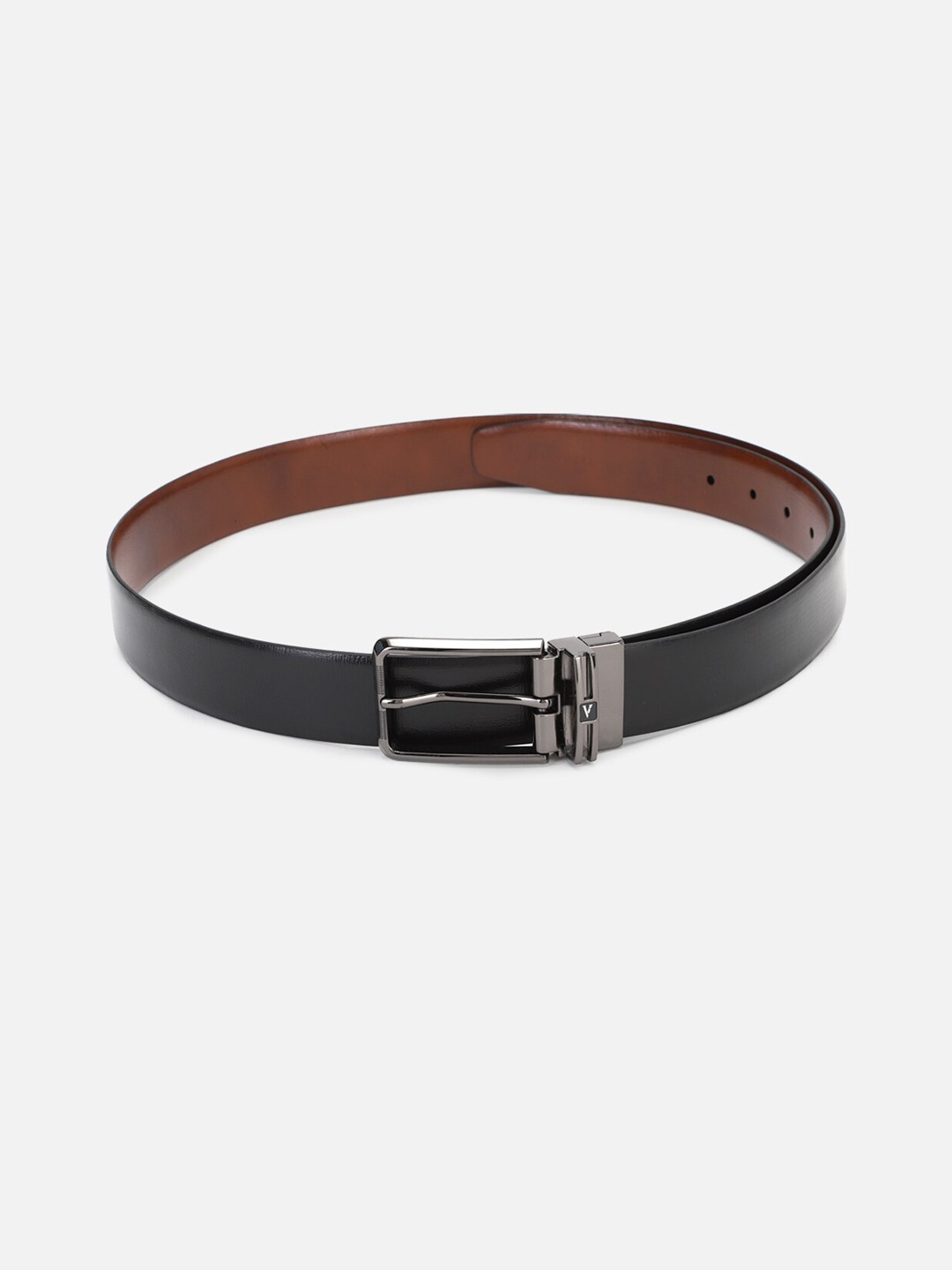 

Van Heusen Men Black & Brown Reversible Leather Formal Belt