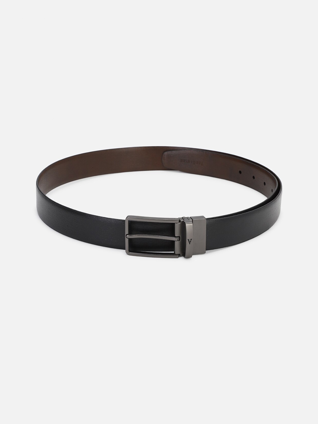 

Van Heusen Men Black & Brown Reversible Leather Formal Belt