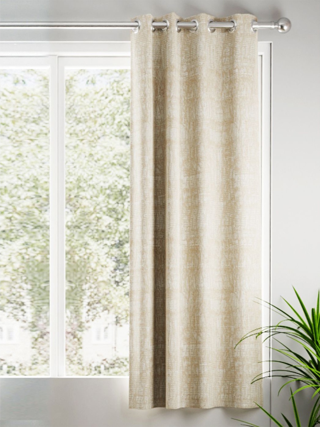 

BIANCA Gold-Toned Room Darkening Window Curtain