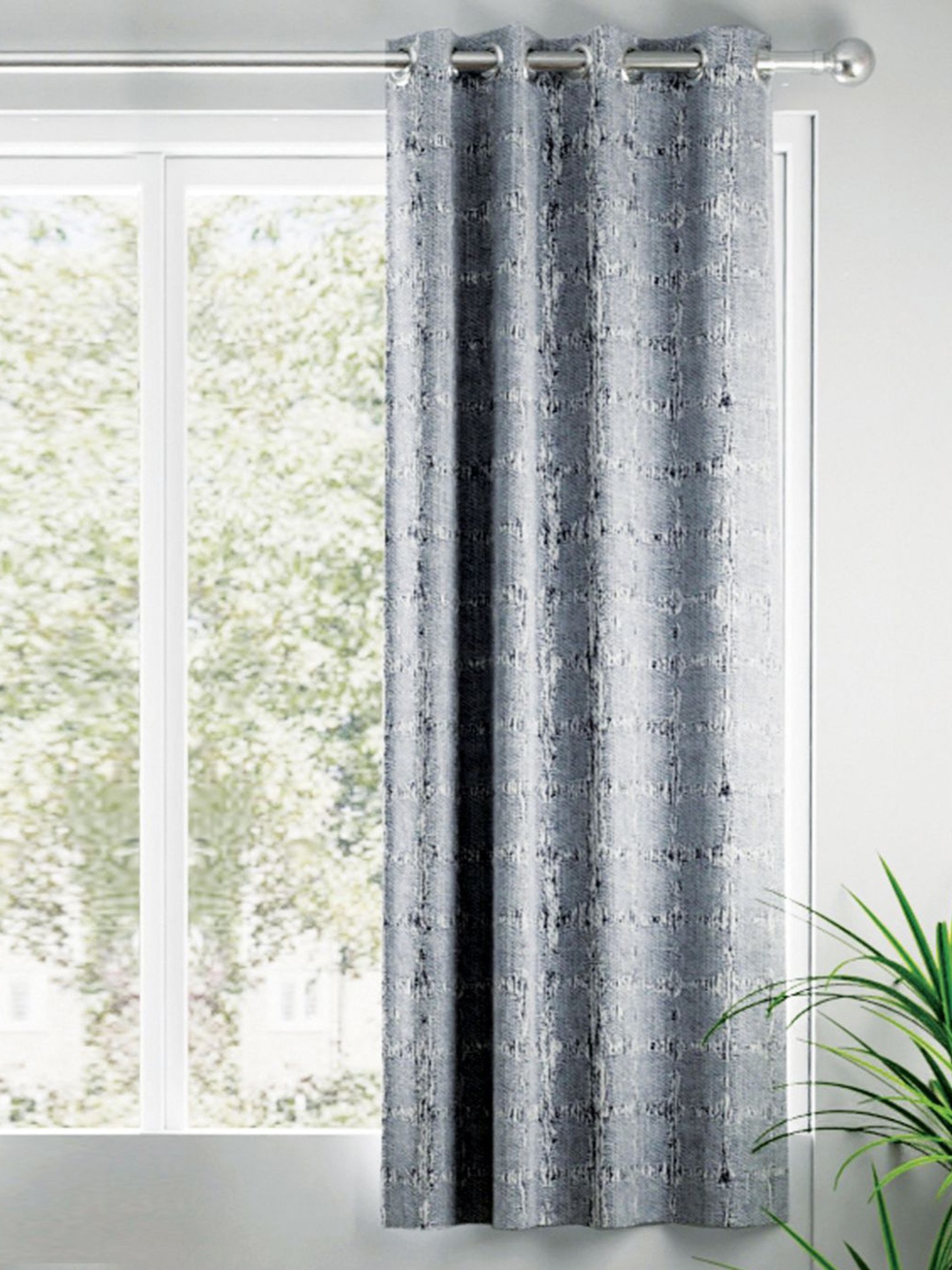 

BIANCA Grey Room Darkening Window Curtain