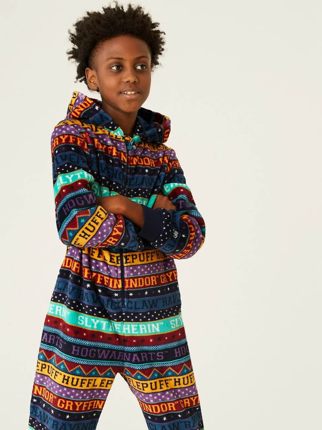 

Marks & Spencer Kids Navy Blue & Maroon Printed Rompers