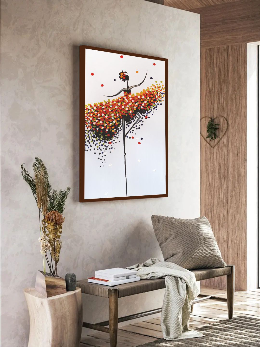 

The Art House Abstract Painting Wall Art, White
