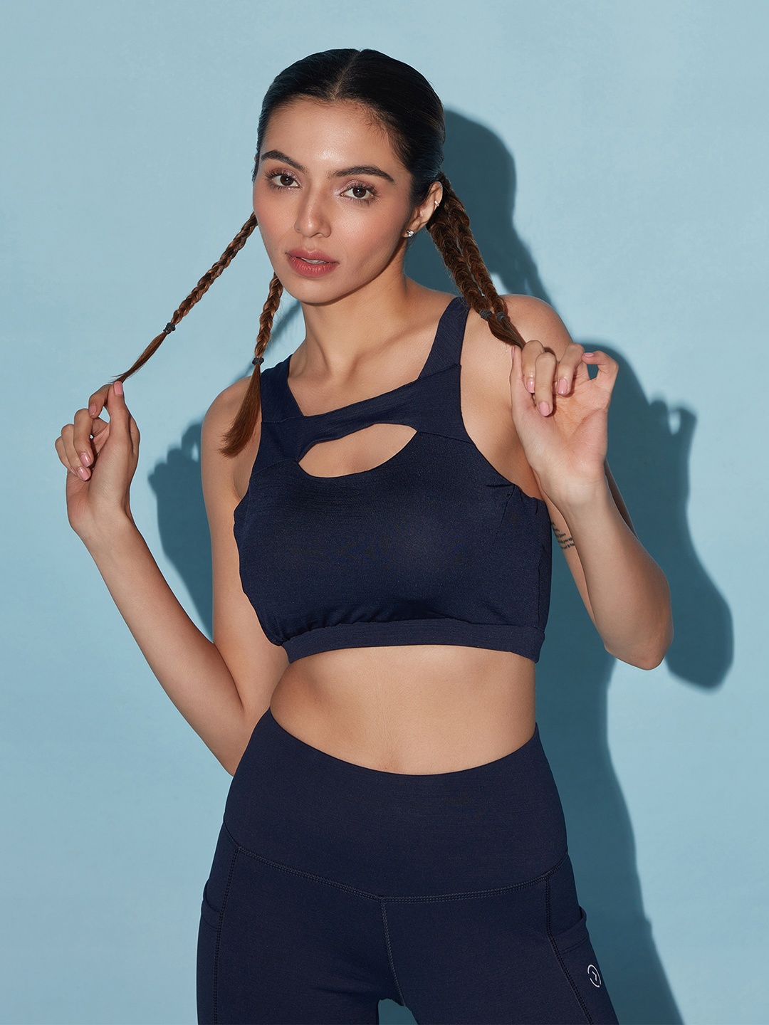 

KICA Navy Blue High Support Sports Bra