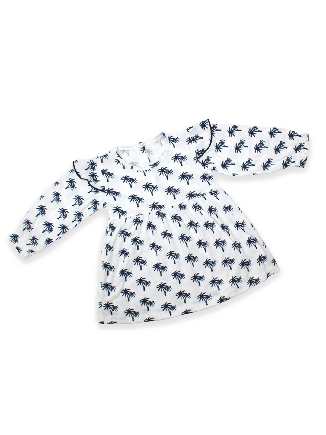 

Born Babies Girls Blue A-Line Dress