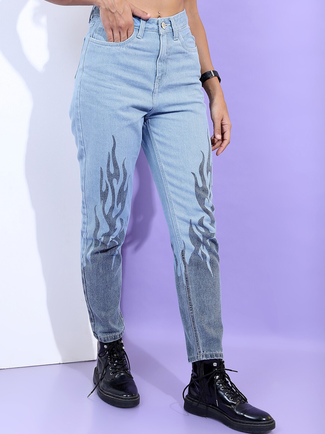 

Tokyo Talkies Women Blue Slim Fit Clean look Jeans