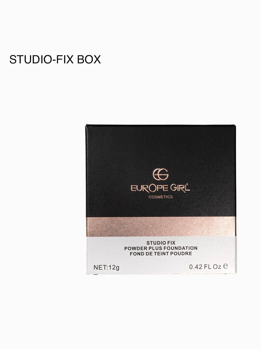

EUROPE GIRL Studio Fix Compact Powder - Natural Beige 08, Yellow