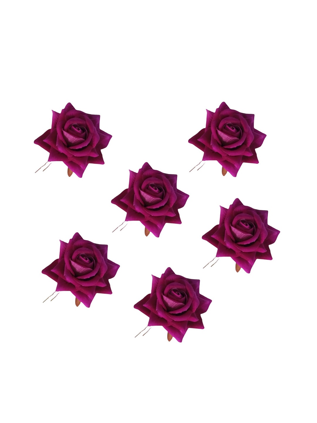 

LYF5STAR Women Purple Set of 6 U Pins