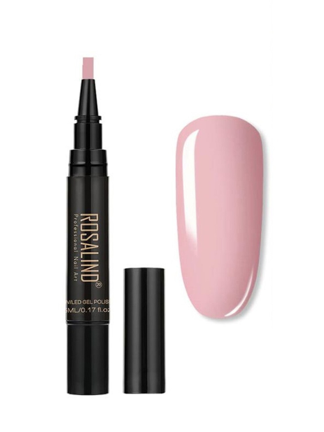 

ROSALIND UV LED Light to Cure Gel Pen Nail Polish 5 ml - Shade 41, Pink