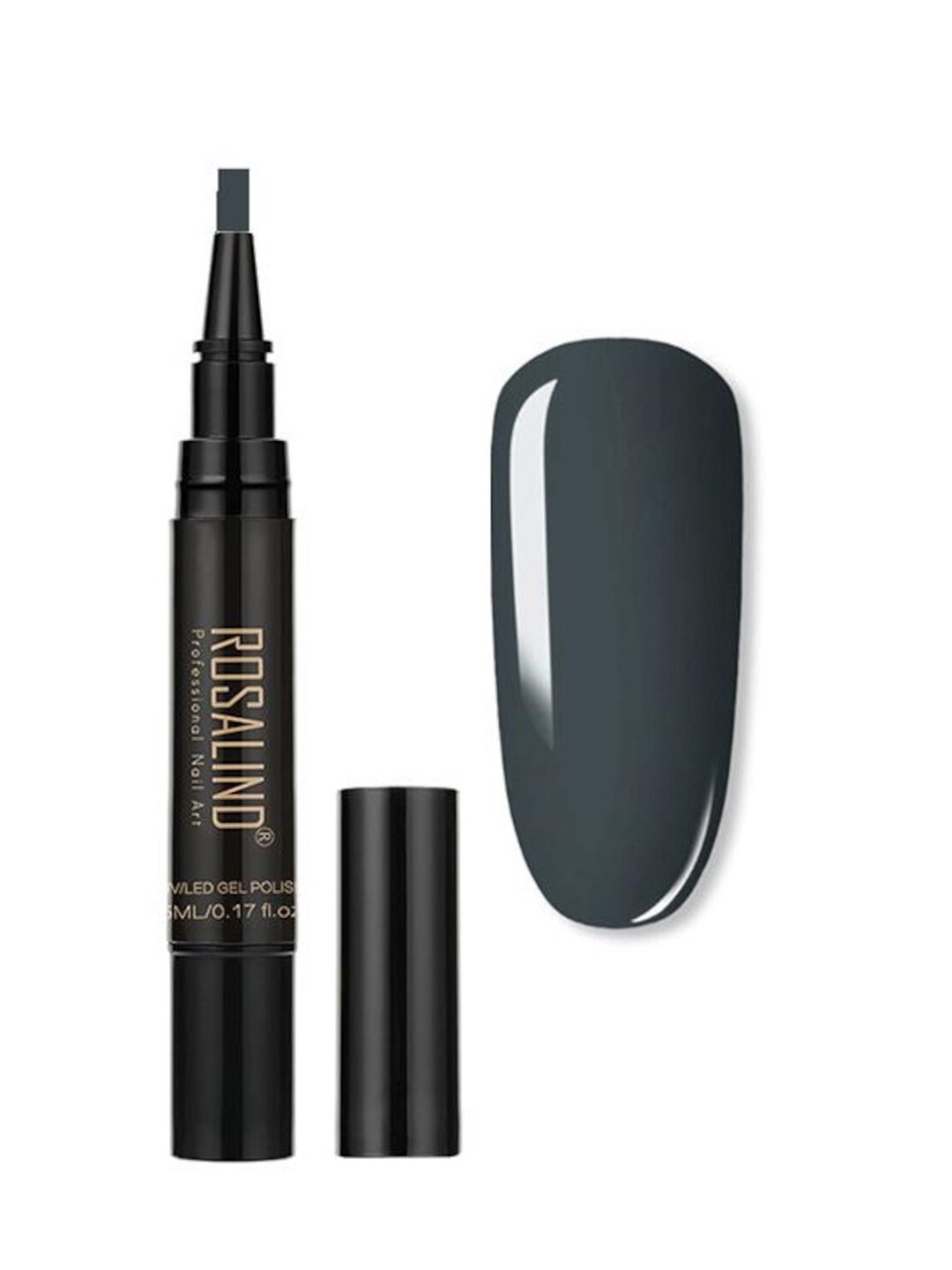 

ROSALIND UV LED Light to Cure Gel Pen Nail Polish 5 ml - Shade 08, Multi