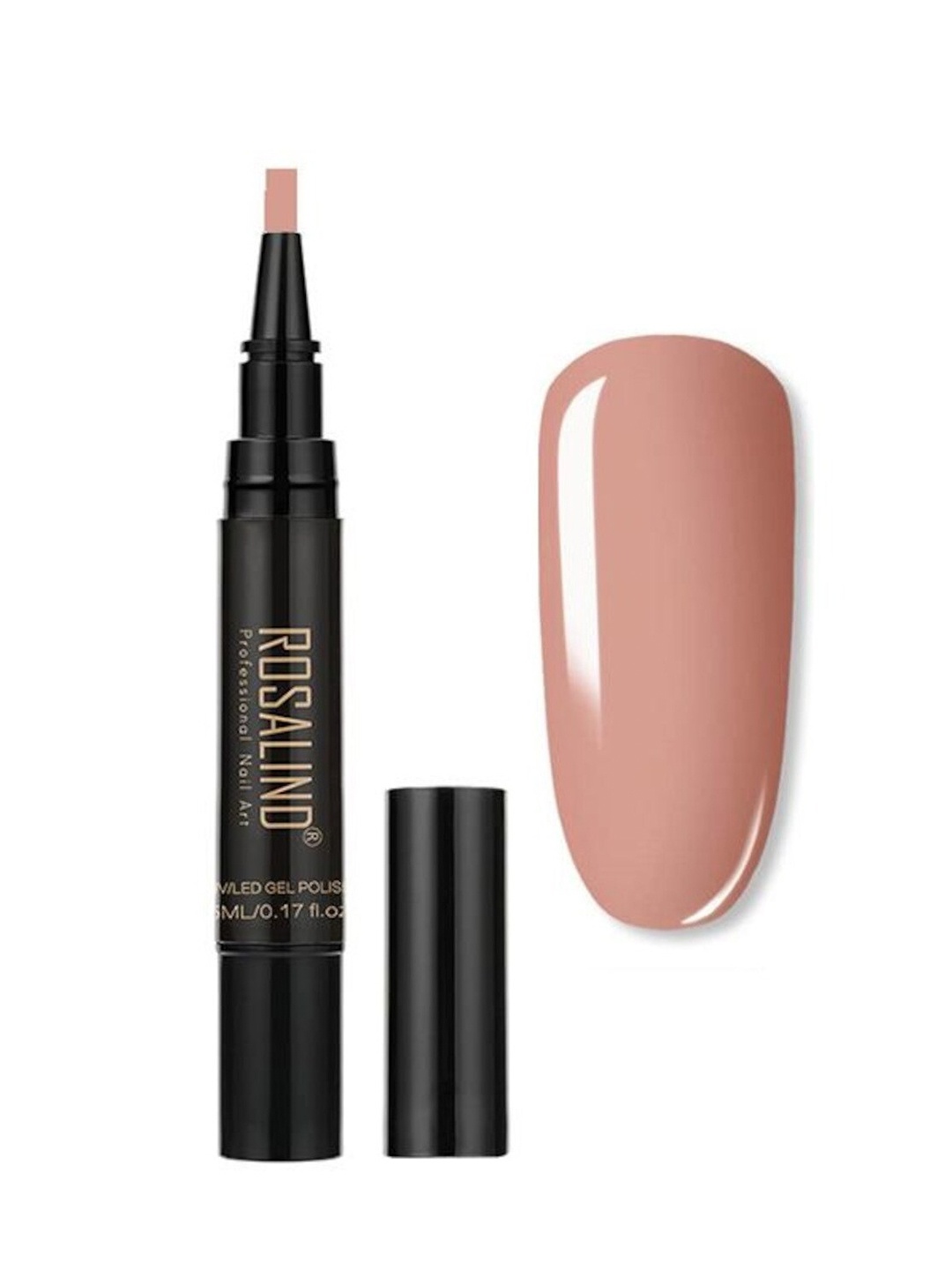 

ROSALIND UV LED Light to Cure Gel Pen Nail Polish 5 ml - Shade 25, Nude